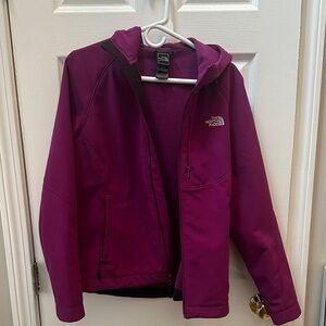 The North Face Magenta Hooded Jacket